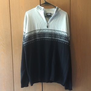 Vintage Meister Quarter Zip Sweater